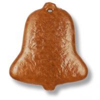 Vorschau: Lebkuchen Glocke Rohling - ohne Alles - 12cm