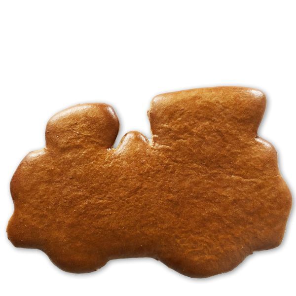 Lebkuchen Lokomotive - Rohling ohne Alles - 12cm