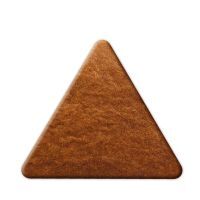 Vorschau: Lebkuchen Dreieck Rohling ohne Alles - 20cm