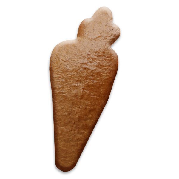 Lebkuchen Karotte Rohling ohne Alles - 50cm