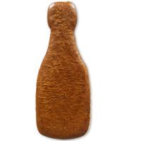 Vorschau: Lebkuchen Sektflasche Rohling ohne Alles - 24cm
