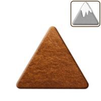 Vorschau: Lebkuchen Dreieck Rohling ohne Alles - 15cm