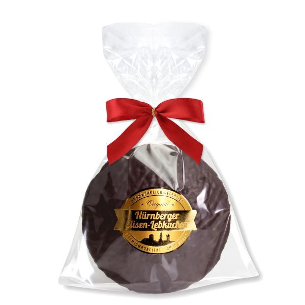 Vegane Lebkuchen - Elisenlebkuchen - einzeln verpackt - Schokoliert - 80g