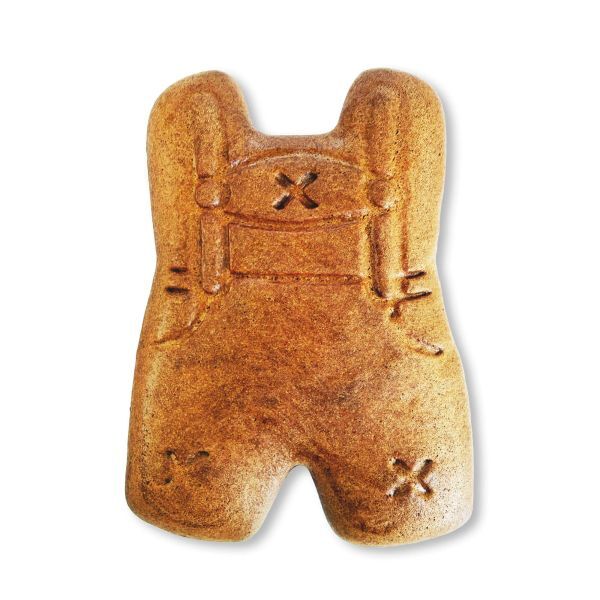 Lebkuchen Rohling Trachten Lederhose mit Muster - ohne Alles - 11cm