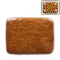 Vorschau: Lebkuchen Rechteck Rohling - ohne Alles - ca. 13 x 10cm