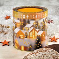 Vorschau: Windlicht-Dose mit Elisenlebkuchen