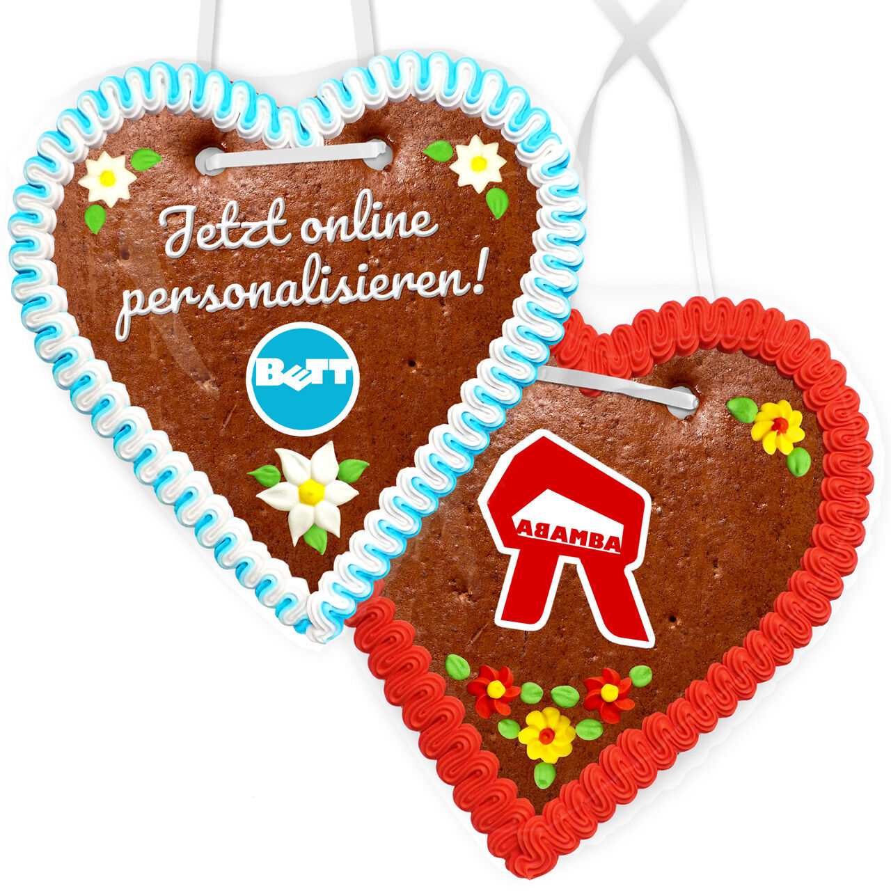 Lebkuchenherz 24cm - Individuell mit Logo & Text