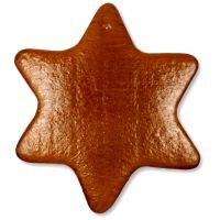 Vorschau: Lebkuchen Rohlinge Stern - ohne Alles - 41cm