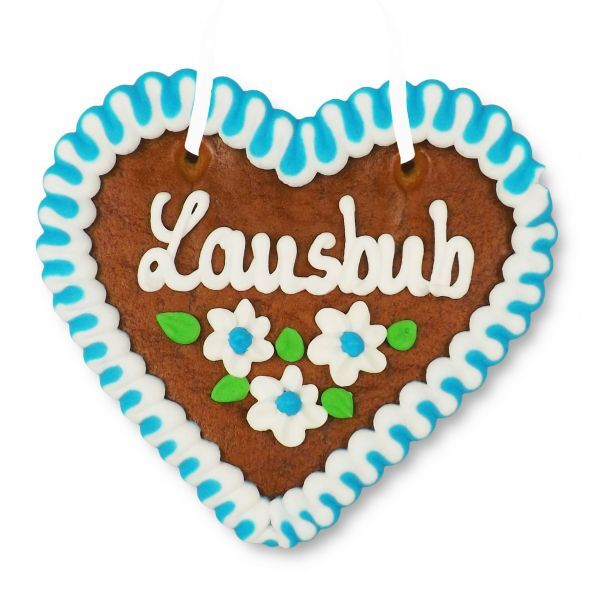 Lebkuchenherz 12cm - Lausbub