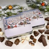 Vorschau: Geschenkdose Winterdorf