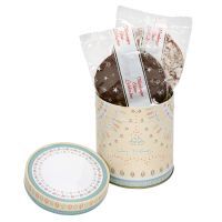 Vorschau: Weißblechdose "Ornamente" mit Elisenlebkuchen