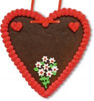 Vorschau: Lebkuchenherz Selber Beschriften Set - Design L5