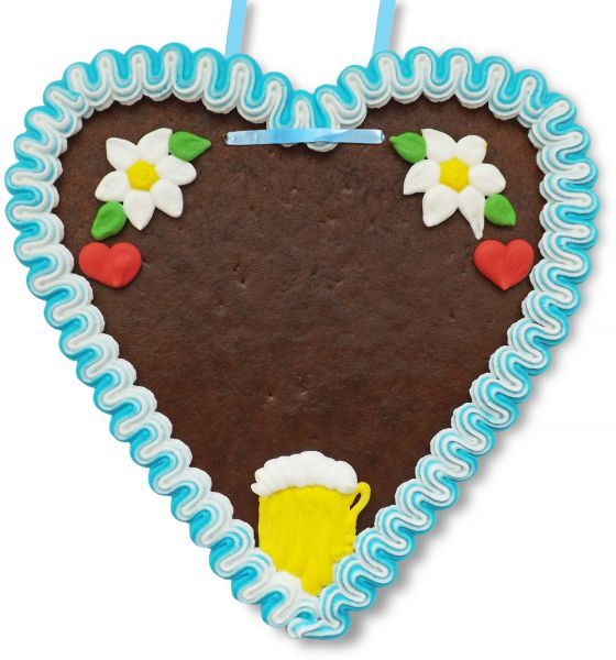 Lebkuchenherz Selber Beschriften Set - Design F1
