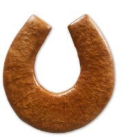 Vorschau: Lebkuchen Hufeisen Rohling ohne Alles - 17cm