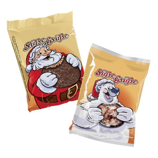 Mini Oblatenlebkuchen einzeln verpackt - 120 Stück