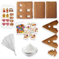 Vorschau: Hexenhaus Bausatz Komplett-Set – Größe L 2 – ca. 16x17x16cm