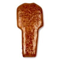 Vorschau: Lebkuchen Rohling Hochzeitsanzug - ohne Alles - 15cm