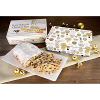 Vorschau: Butter - Mandel - Stollen in Präsent Dose - 750g - Karton mit 6 Dosen