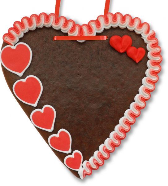 Lebkuchenherz Selber Beschriften Set - Design L3