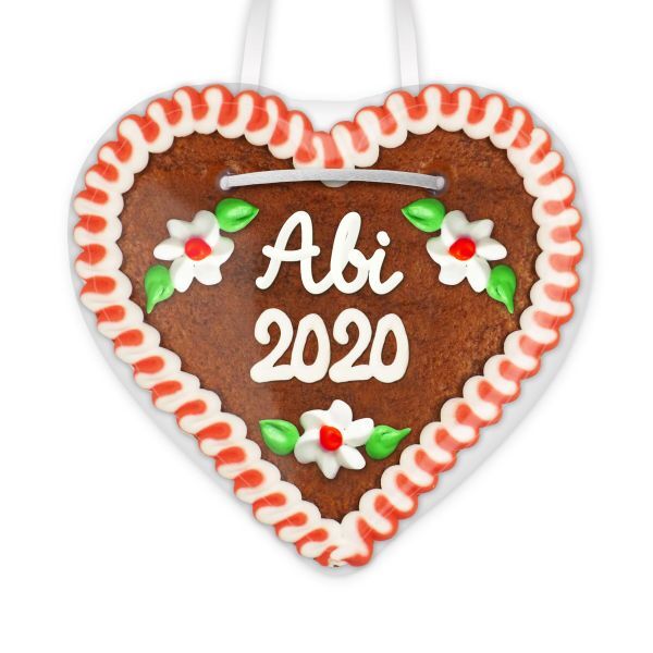Lebkuchenherz, 12cm - Abi 2020