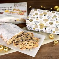 Vorschau: Butter - Mandel - Stollen in Präsent Dose - 750 g