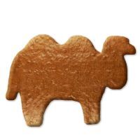Vorschau: Lebkuchen Kamel Rohling ohne Alles - 12cm