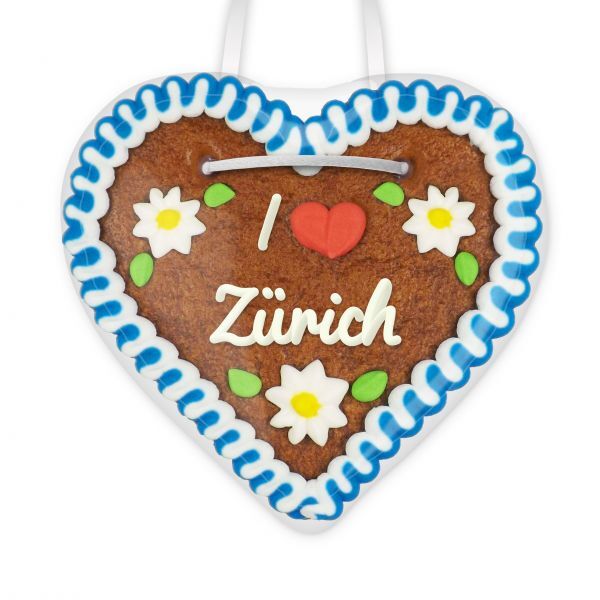 Lebkuchenherz, 12cm - I °love° Zürich