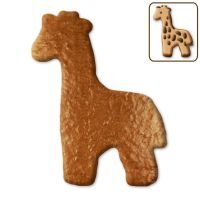 Vorschau: Lebkuchen Giraffe Rohling ohne Alles - 12cm