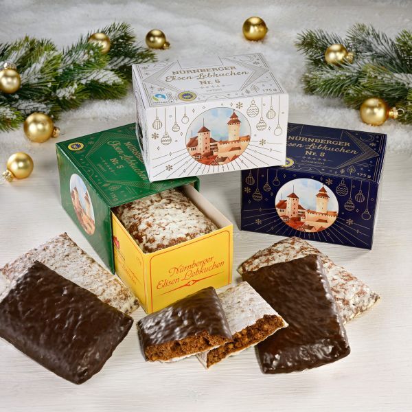 Elisenlebkuchen Geschenkbox - 12 Stück