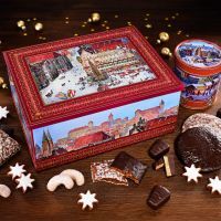 Vorschau: Nürnberg Truhe gefüllt mit Lebkuchen