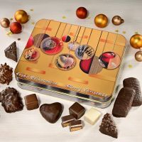 Vorschau: Lebkuchen Blechdose Christbaumkugeln