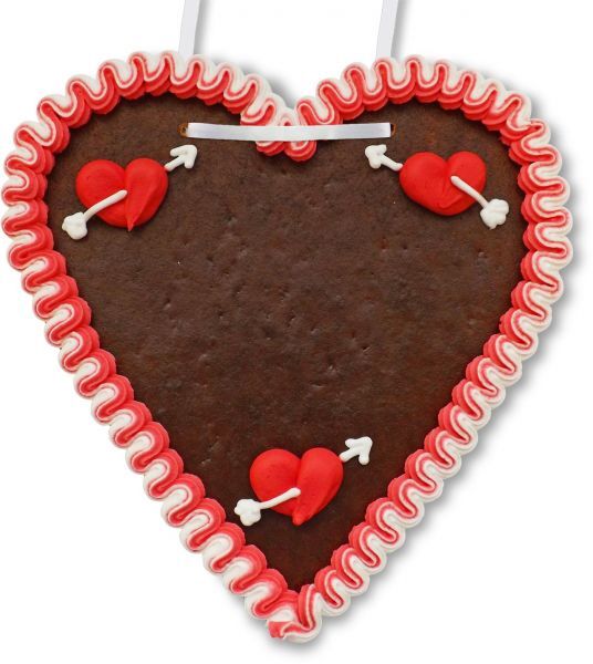 Lebkuchenherz Selber Beschriften Set - Design L6