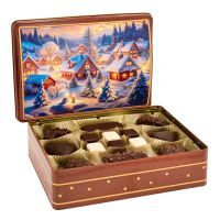 Vorschau: Weihnachtliche Dorfidylle Schatulle