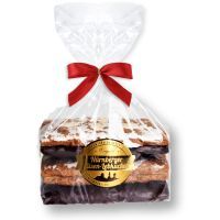 Vorschau: Eckige Nürnberger Elisen Lebkuchen - Gemischt - 5 Stück - 400g
