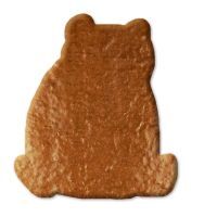 Vorschau: Lebkuchen Panda Rohling ohne Alles - 12cm
