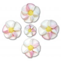 Vorschau: Zuckerdekoration - Apfelblüten - 100 Stück - ca. 30mm