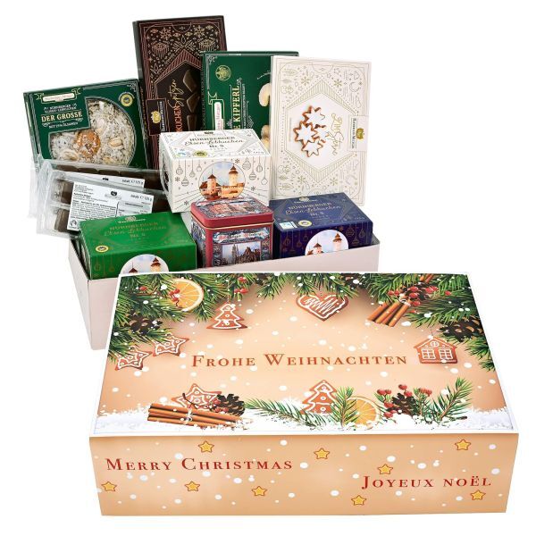 Lebkuchen-Präsent Frohe Weihnachten