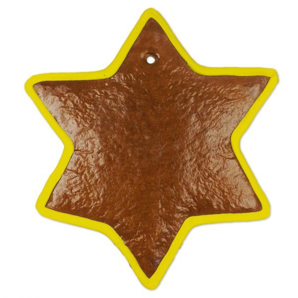Lebkuchenstern Rohling - mit Rand - 20cm