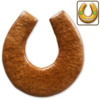 Vorschau: Lebkuchen Hufeisen Rohling ohne Alles - 17cm