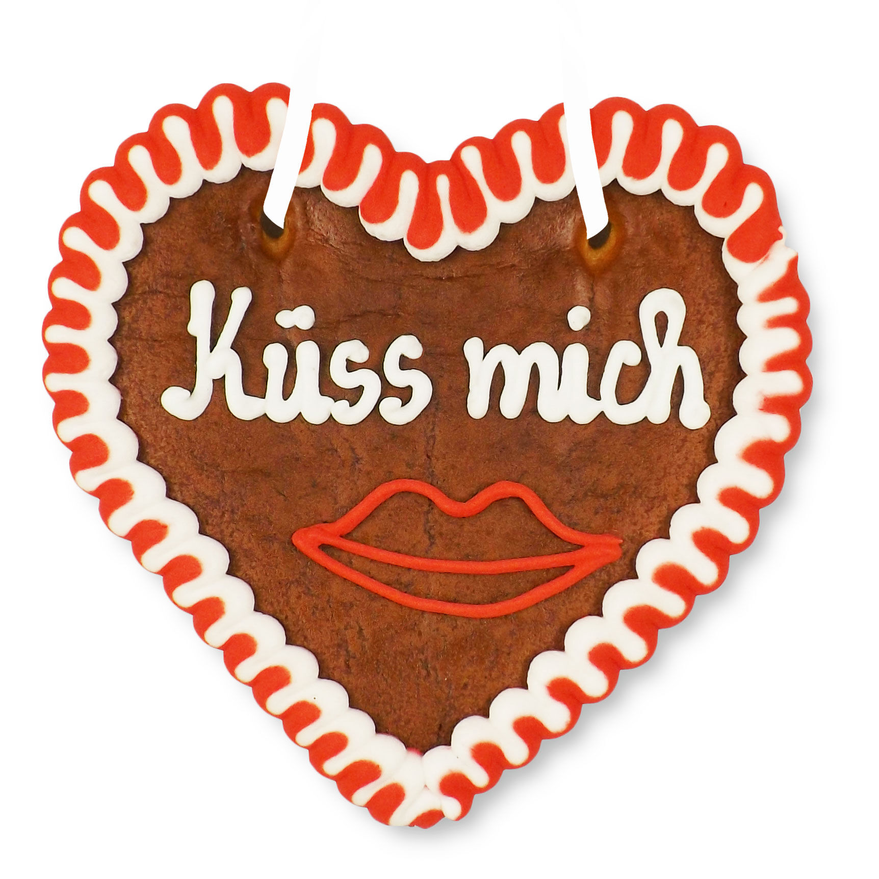 Lebkuchenherz 12cm - Küss mich