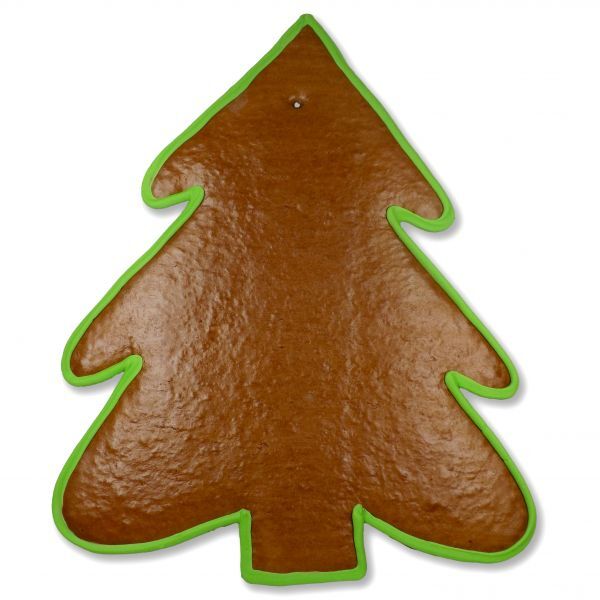 Lebkuchen Rohlinge Weihnachtsbaum - mit Rand - 43cm