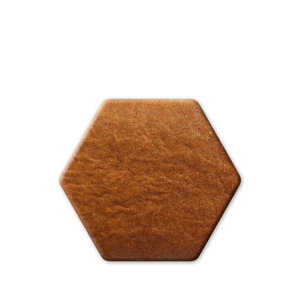 Lebkuchen Sechseck Rohling ohne Alles - 13cm