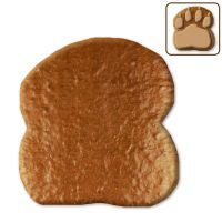 Vorschau: Lebkuchen Pfote Rohling ohne Alles - 12cm