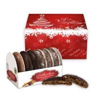 Vorschau: Oblaten Lebkuchen mit Faltschachtel - Weihnachtsbaum - 200g - versch. Sorten