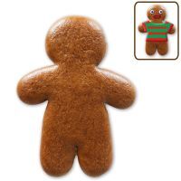 Vorschau: Lebkuchenmann Rohling zum selbst Beschriften - 30cm