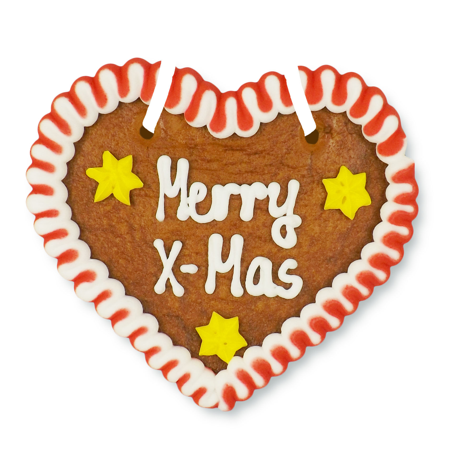 Lebkuchenherz 12cm - Merry X-Mas