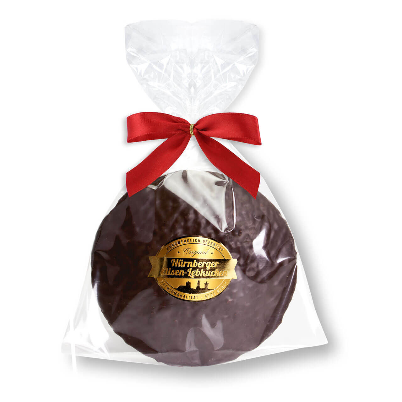 Glutenfreie Elisenlebkuchen aus Nürnberg - Schoko -  einzeln verpackt 80g
