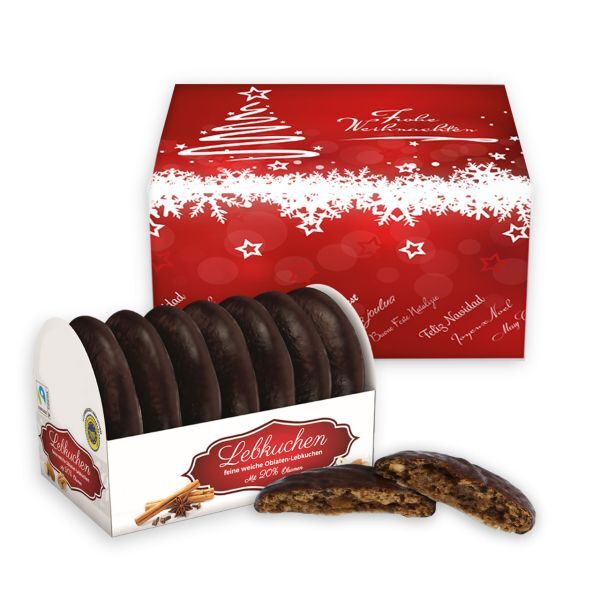 Oblaten Lebkuchen mit Faltschachtel - 200g - versch. Sorten