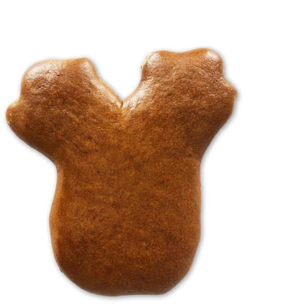 Lebkuchen Elchkopf Rohling zum selbst Verzieren - 10cm