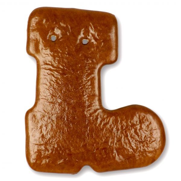 Lebkuchen Rohlinge Stiefel - ohne Alles - 19cm